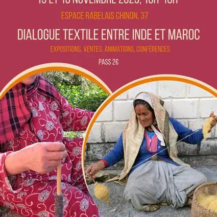 Affiche Voyage textile