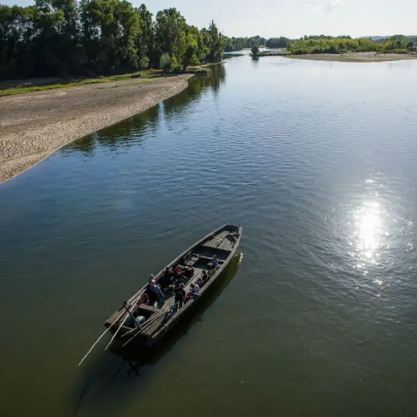 Endremage bateau sur la Loire