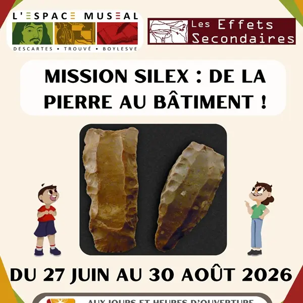 AFFICHES ATELIERS EVENEMENTS - Affiche Mission Silex
