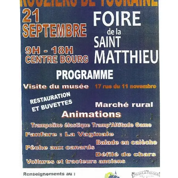 foire de la st matthieu