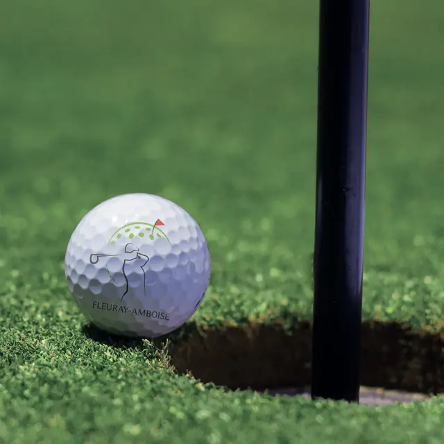 Golf Le Fleuray Amboise - Cangey, Val de Loire, France.