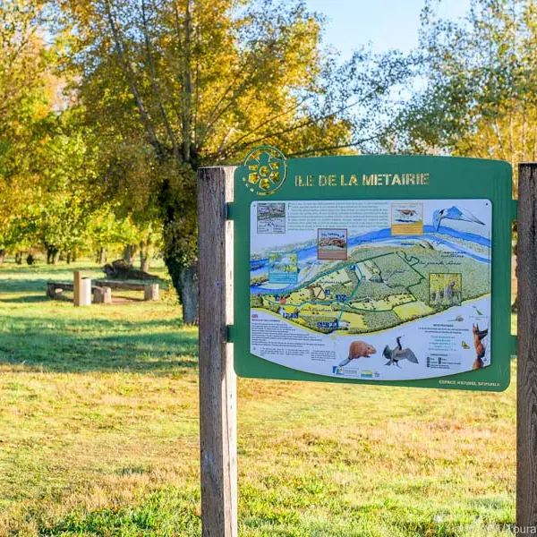 Ile de la Métairie, Espace Naturel Sensible - La-Ville-aux-Dames