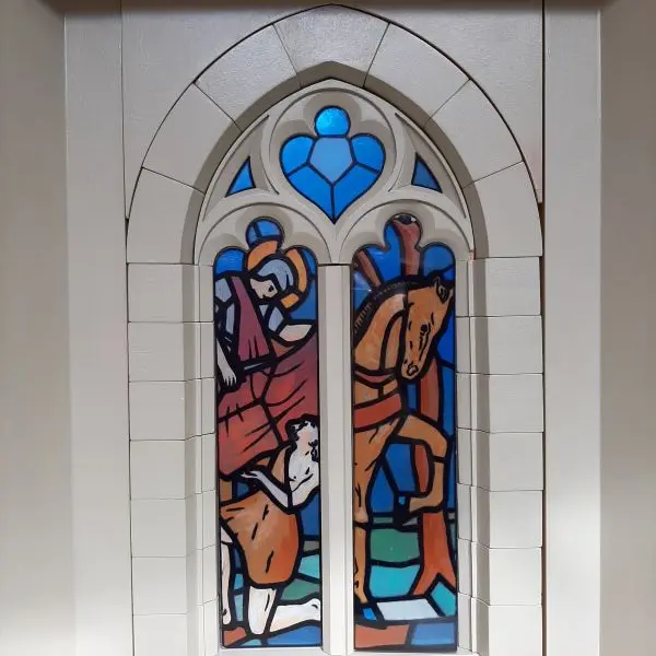 Maquette de baie gothique