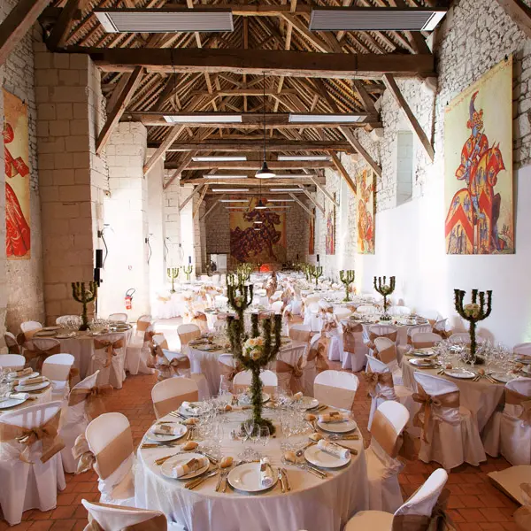Mariage au château du Rivau