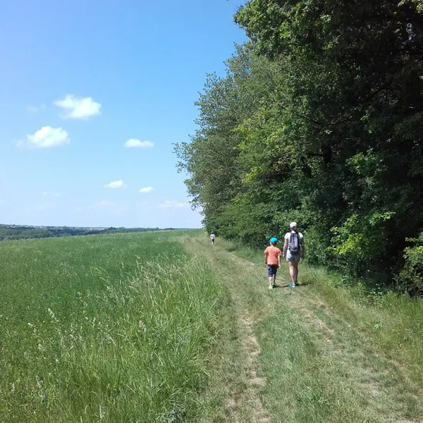 Randonnée à Chédigny, en Touraine