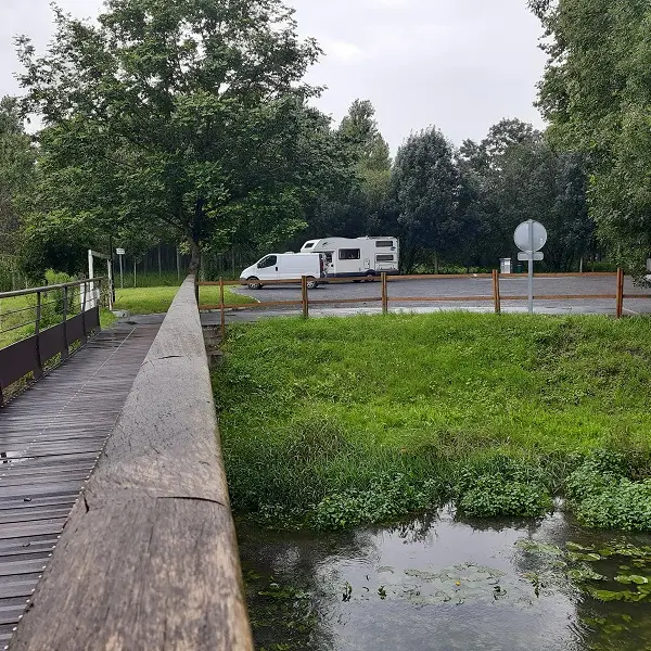 Aire camping-car de Pont-de-Ruan