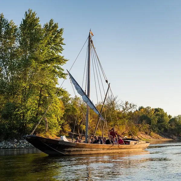 La Rabouilleuse - Balade sur la Loire à bord de la Sibylle - Rochecorbon