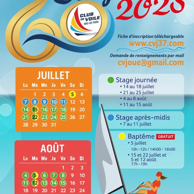 affiche stages 2025