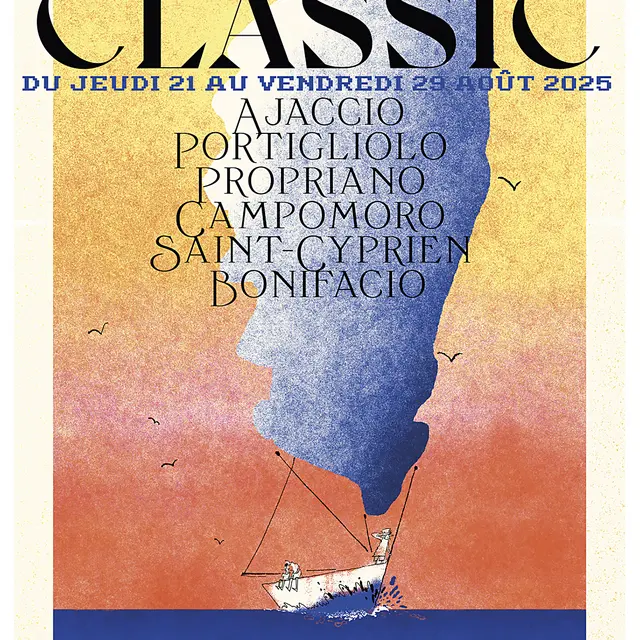 Affiche régates Corsica Classic 2025