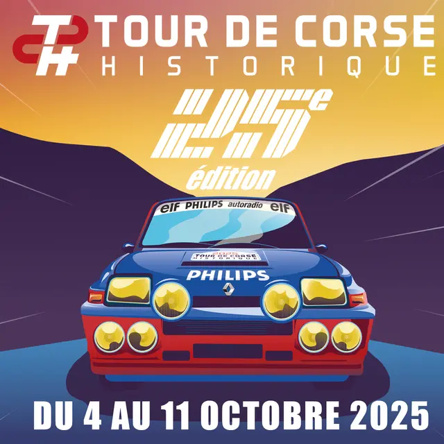 Affiche web - Tour de Corse Historique 2025