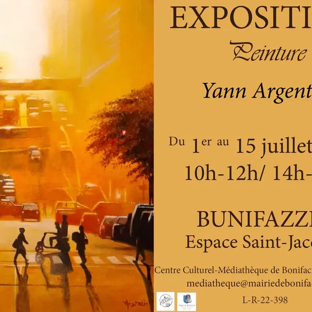 Exposition de l'artiste peintre Yann Argentin