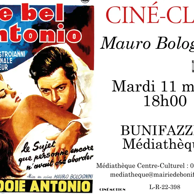 CINÉ-CLUB : LE BEL ANTONIO