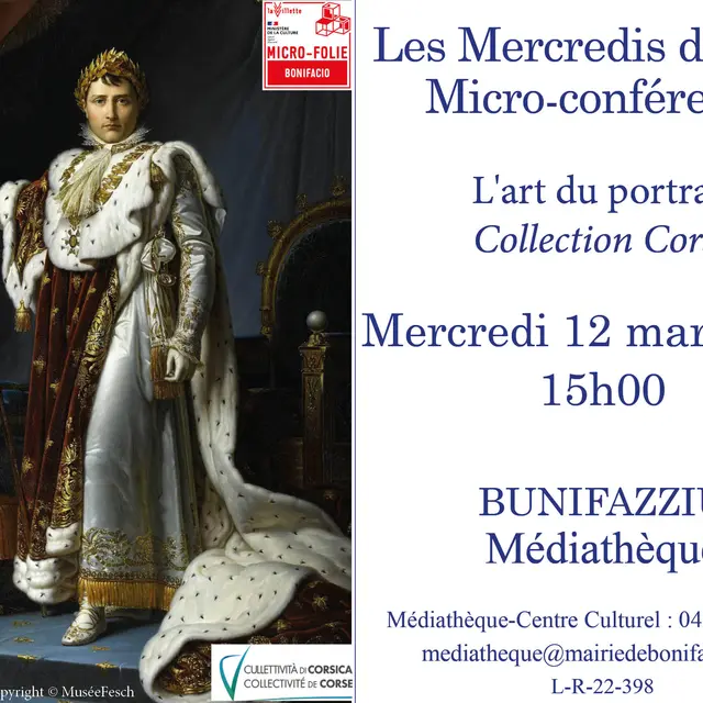 MICRO-CONFÉRENCE : L'ART DU PORTRAIT 