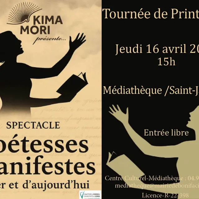 Tournée littéraire de printemps à Bonifacio