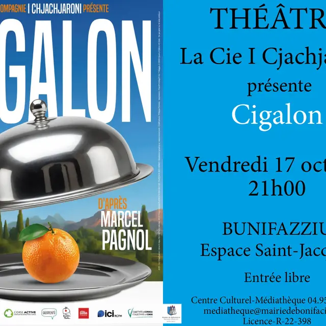 Pièce de théâtre Cigalon à Bonifacio