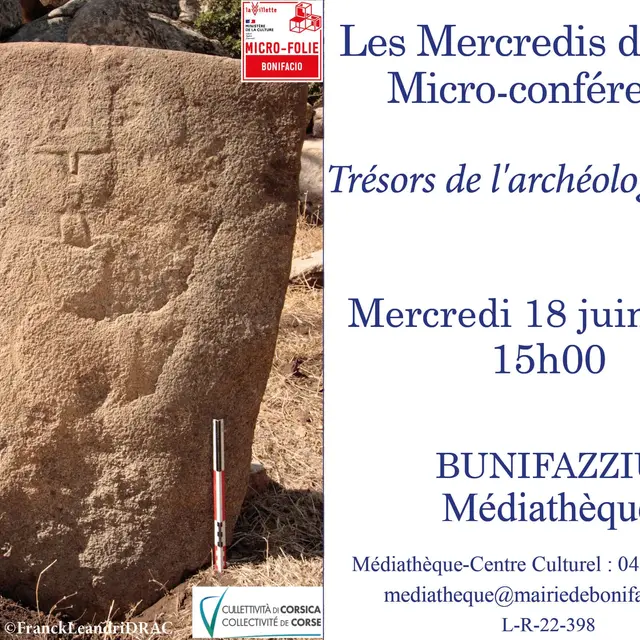 Micro-conférence Trésors de l'Archéologie Corse