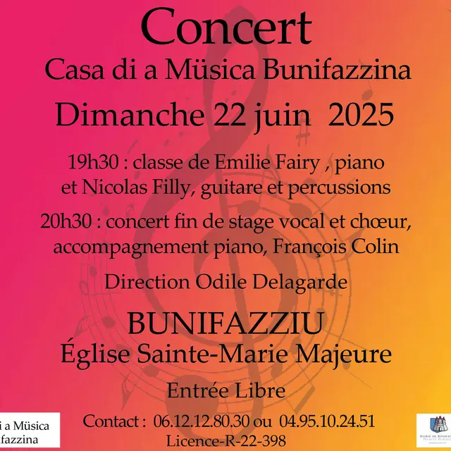 Concert Casa di a Musica Bunifazzina