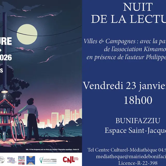 Nuit de la lecture : villes et campagnes