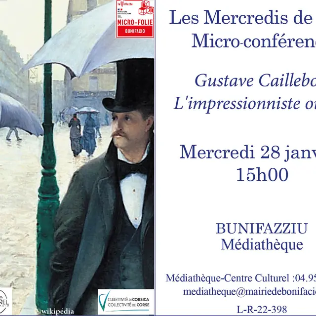 Micro-conférence : Gustave Caillebotte, l'impressionniste oublié