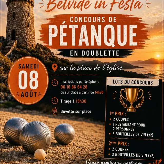 CONCOURS DE PETANQUE
