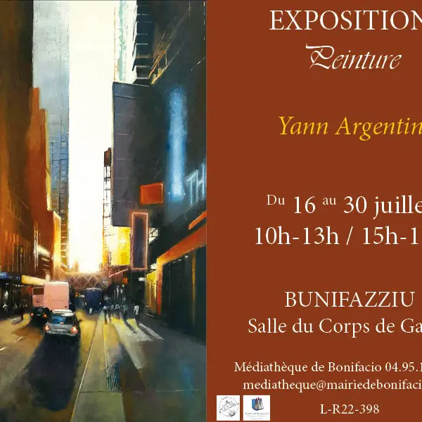 Exposition de l'artiste peintre Yann Argentin