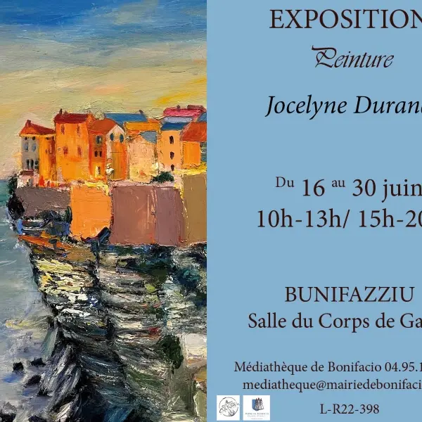 Exposition de l'artiste peintre Jocelyne Durand