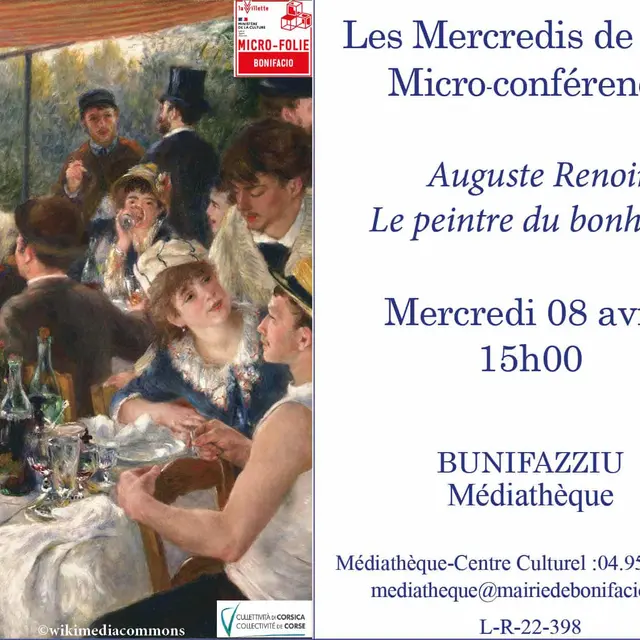 Micro-conférence : Auguste Renoir, le peintre du bonheur
