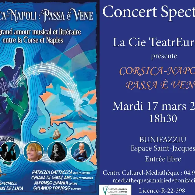Pièce de théâtre : Corsica-Napoli « Passa è vene »