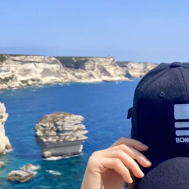 Casquette bleue Bonifacio