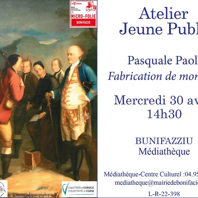 ATELIER JEUNE PUBLIC : PASCAL PAOLI 