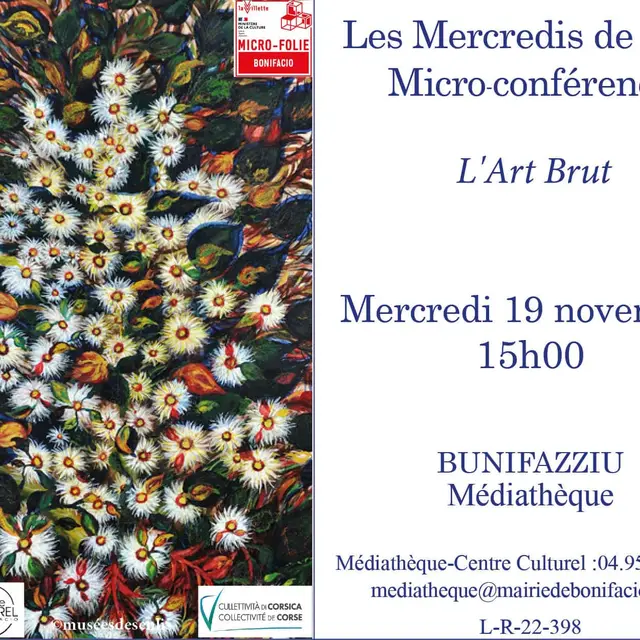 Micro-conférence : l'Art Brut