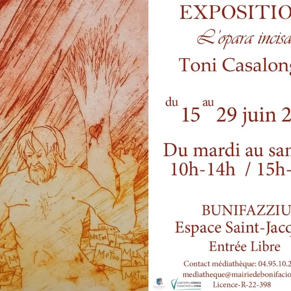 Exposition de tableau de Toni Casalonga