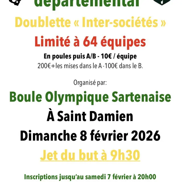 BOULODROME SAINT DAMIEN - SARTENE