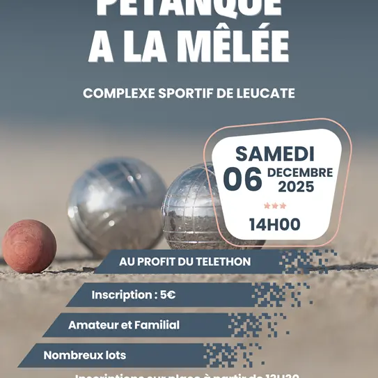 Concours de pétanque