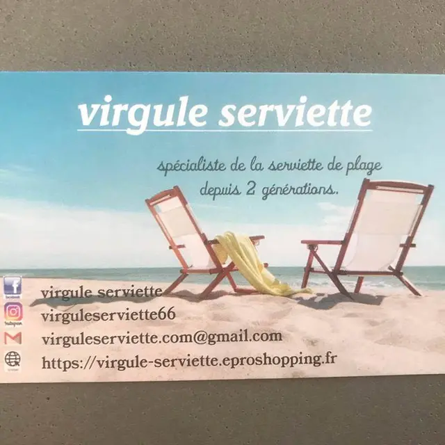 Boutique Virgule Serviette