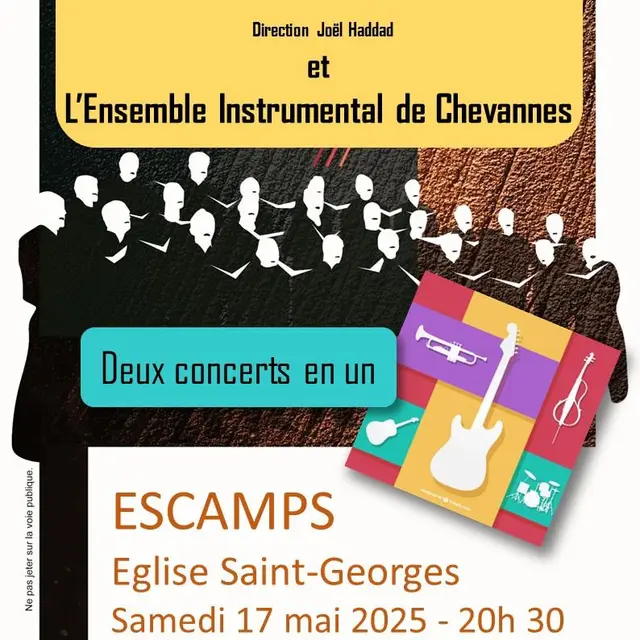 Choeur d'Hommes de l'Auxerrois et Ensemble instrumental de Chevannes