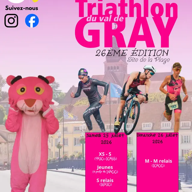 Affiche Triathlon 2026