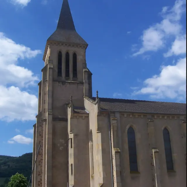 Église néo-gothique Saint-Martin, Marmagne