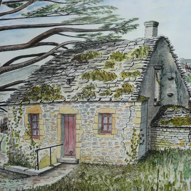 le four à pain du prieuré d'Arcenant