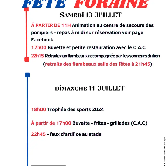 13 ET 14 JUILLET - 1