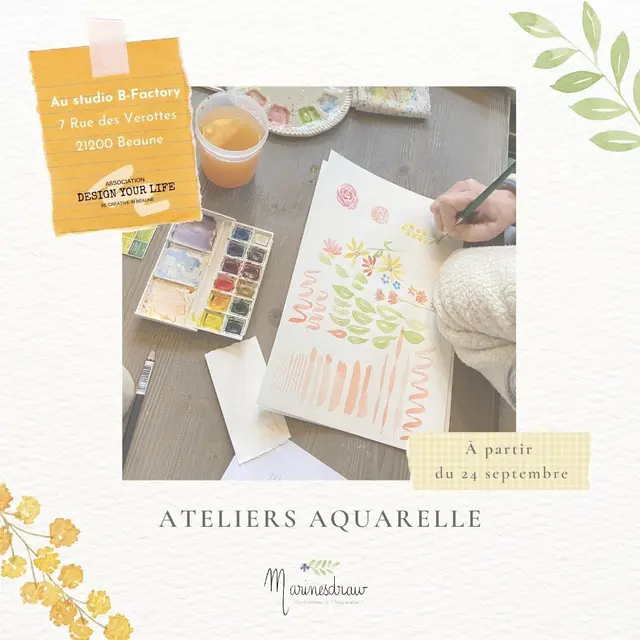 Ateliers aquarelle Beaune