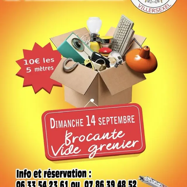 14.07 VIDE GRENIER VILLERS