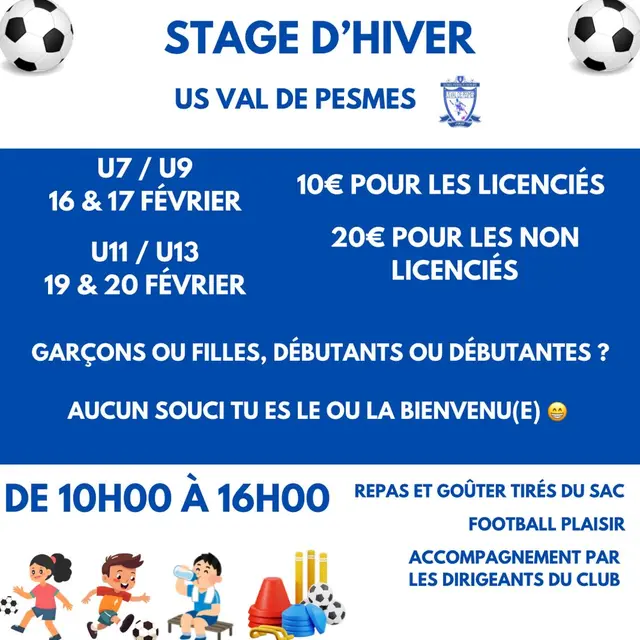 Stage d'hiver