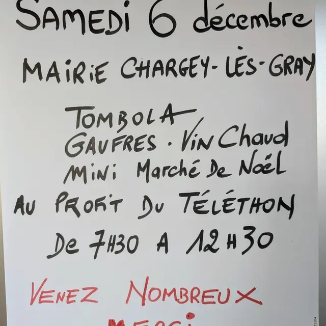 Mini marché de Noël