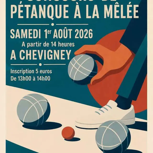 Concours de pétanque