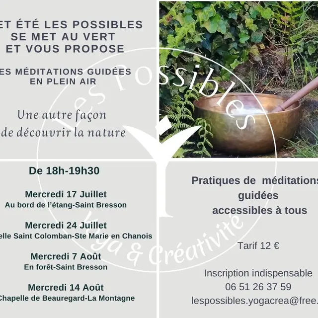 Méditation de plein air