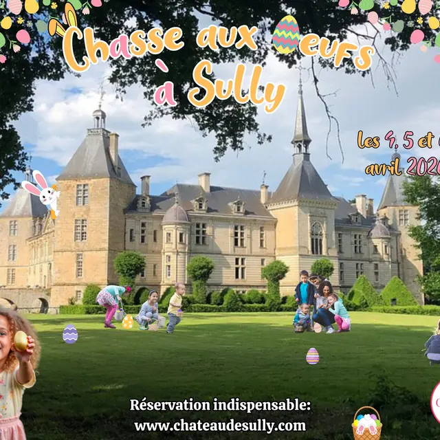 Chasse aux oeufs à Sully