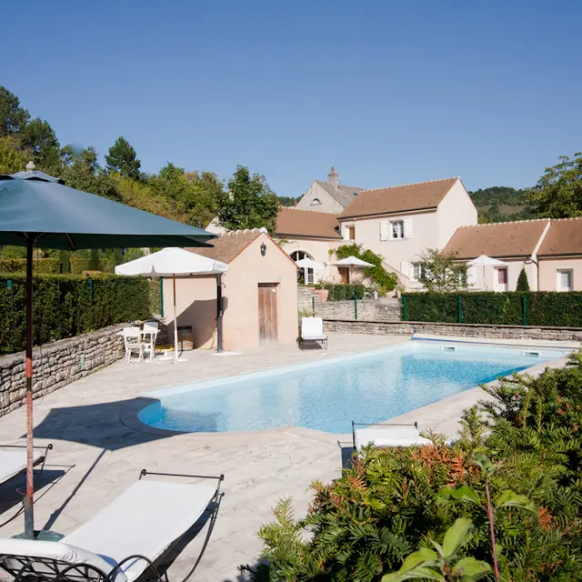 Vue piscine