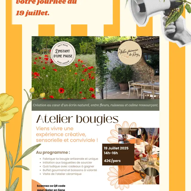Affiche Citation La vie est belle Élégant Jaune