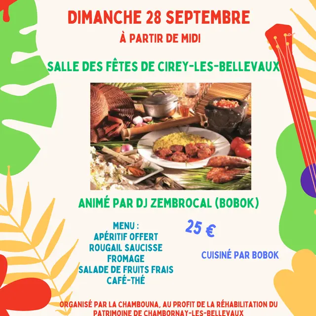 Repas réunionnais - 1